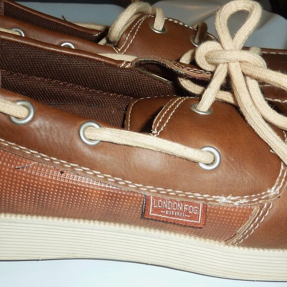 Excellent Condition Men's London Fog Boat, Deck, Shoes Size 10 - Picture 4 of 4